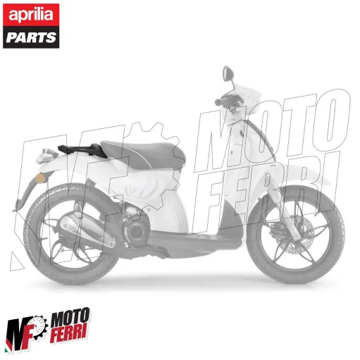 MF7374 Portapacchi Posteriore Scarabeo 50 2T (2014/2018) Originale Aprilia Nero