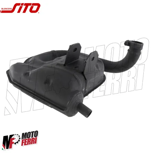 Scarico Marmitta Sito 0254 per Vespa PX 80 125 150 Arcobaleno Omologata