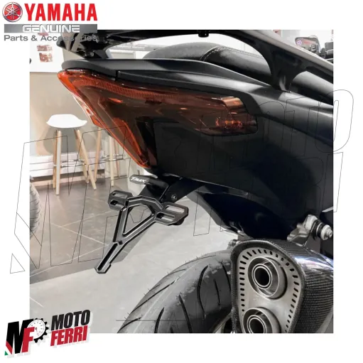 MF3026 Portatarga Sportivo Originale Yamaha TMax 560 mod 2022 2023 2024 2025