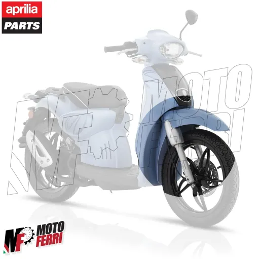 MF4920 Parafango Anteriore Azzurro Opaco Originale Aprilia Scarabeo 50 2T 2018