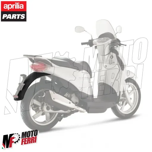 MF7377 Parafango Portatarga Originale Aprilia Scarabeo 125 200 Light 2007 / 2012