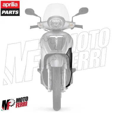 MF737X Carena Anteriore Sinistra Grezzo Originale Aprilia Scarabeo Light 125 200