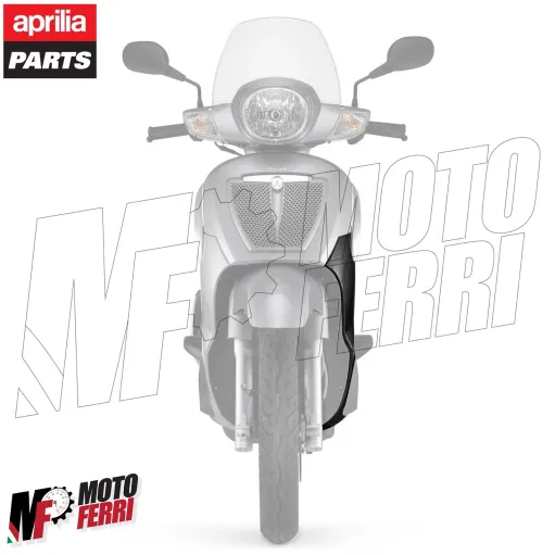 MF737X Carena Anteriore Sinistra Grezzo Originale Aprilia Scarabeo Light 125 200