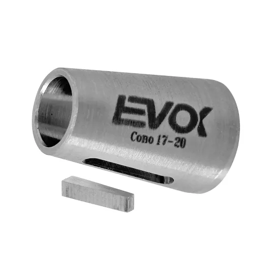 MF7386 Adattatore con Chiavetta Albero Motore da Cono 17 a 20 Evok Vespa Large