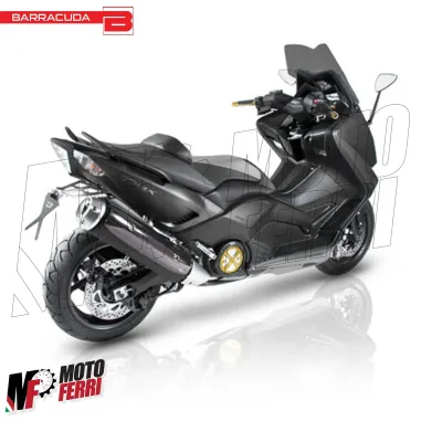 MF1367 Portatarga Sportivo Regolabile Barracuda per Yamaha TMax 530 2012 / 2016