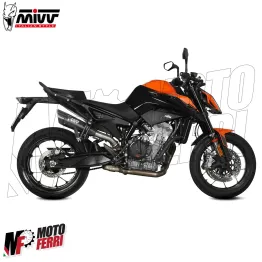 MF7394 Scarico Marmitta KTM 890 Duke 2020/2024 - MIVV X-M5 Omologato Black Inox 2
