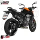 MF7394 Scarico Marmitta KTM 890 Duke 2020/2024 - MIVV X-M5 Omologato Black Inox