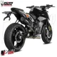 MF7394 Scarico Marmitta KTM 790 Duke 2018/2024 - MIVV X-M5 Omologato Black Inox