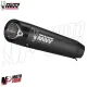 MF7394 Scarico Marmitta KTM 790 Duke 2018/2024 - MIVV X-M5 Omologato Black Inox