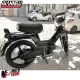 Marmitta Piaggio SI 50 Mix Giannelli Fire Vintage Serpentone Silenziatore Nero