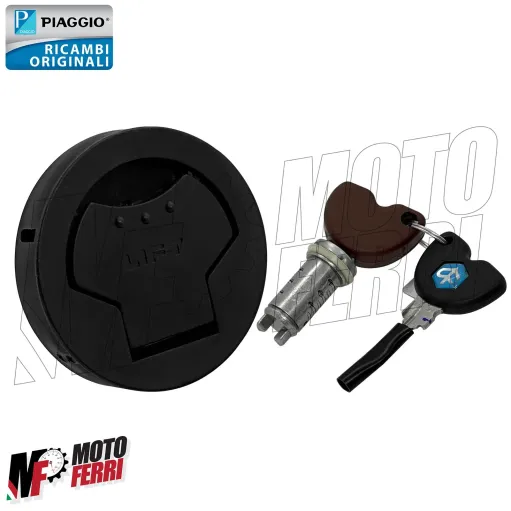 MF7398 Kit Chiavi Serrature Completa Originale Piaggio Medley 125 150 2016 / 2024