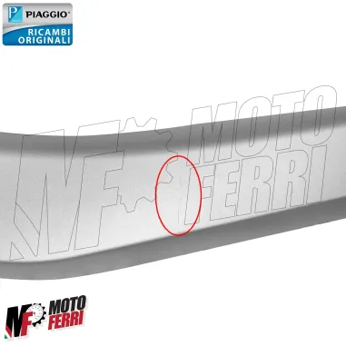 MF7400 Spoiler Sottopedana Destro Grigio Piaggio Beverly 125 300 350 (2011/2020)