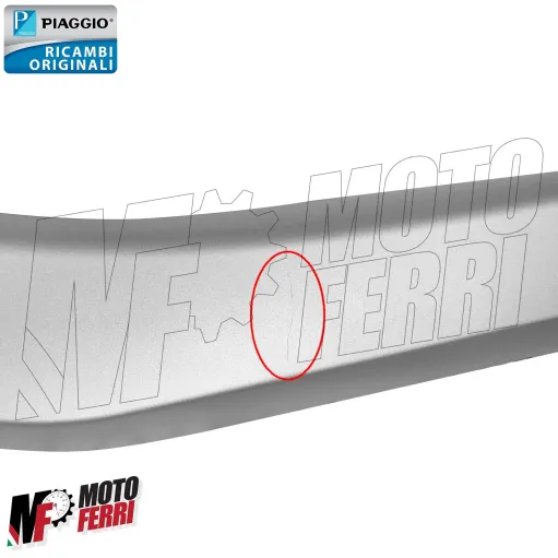 MF7400 Spoiler Sottopedana Destro Grigio Piaggio Beverly 125 300 350 (2011/2020)