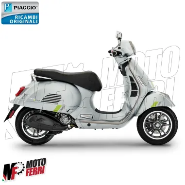 MF1344 Adesivi Grafica Vespa GTS 125 300 Super Tech 2023 2024 Grigio Verde