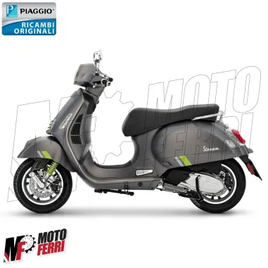 MF1344 Adesivi Grafica Vespa GTS 125 300 Super Tech 2023 2024 Grigio Verde