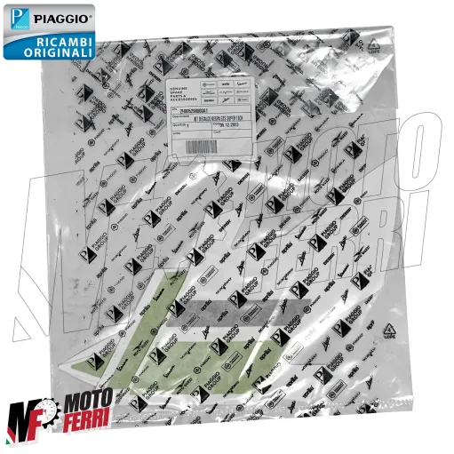 MF1344 Adesivi Grafica Vespa GTS 125 300 Super Tech 2023 2024 Grigio Verde