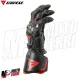MF4111 Guanti Dainese Full Metal 6 Racing Pelle Titanio Carbonio Rosso/Nero