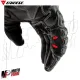 MF4111 Guanti Dainese Full Metal 6 Racing Pelle Titanio Carbonio Rosso/Nero