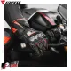 MF4111 Guanti Dainese Full Metal 6 Racing Pelle Titanio Carbonio Rosso/Nero