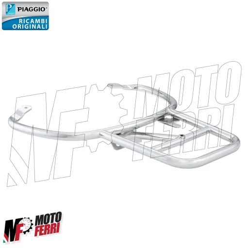 MF7402 Portapacchi Piastra Bauletto Originale Vespa Primavera Sprint 50 125 150