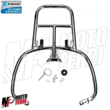 MF7402 Portapacchi Piastra Bauletto Originale Vespa Primavera Sprint 50 125 150