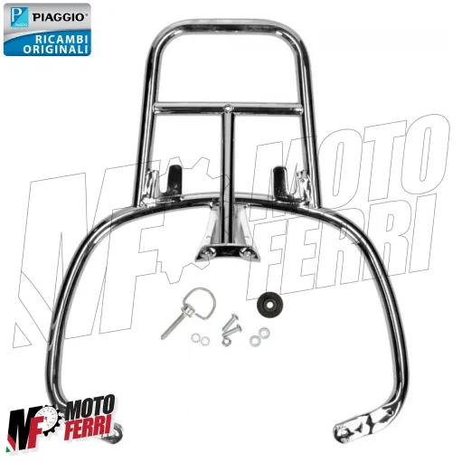 MF7402 Portapacchi Piastra Bauletto Originale Vespa Primavera Sprint 50 125 150
