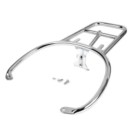 MF6505 Portapacchi Posteriore Cromato Originale Vespa GTS 125 300 310 2005/2025