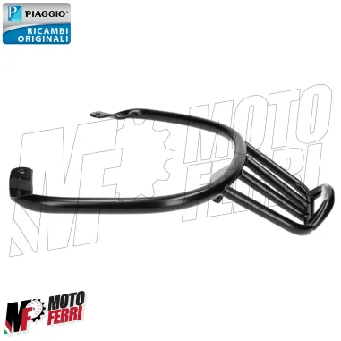 MF7407 Portapacchi Sortivo Posteriore Vespa Primavera / Sprint 50 125 150 Nero Originale