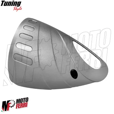 MF7409 Protezione Collettore Marmitta Yamaha TMax 500 - 2001 / 2007 Grigio Opaco