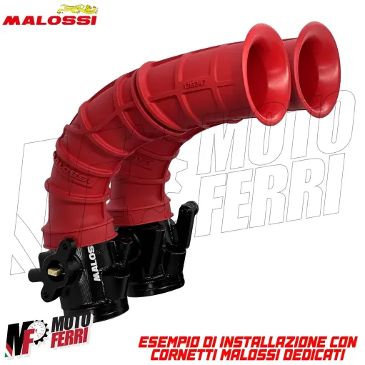 MF6300 Corpo Farfallato Malossi TMax 560 da 2020 a 2026 MHR DM 37 Ovale Yamaha