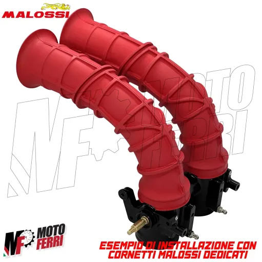 MF6300 Corpo Farfallato Malossi TMax 560 da 2020 a 2026 MHR DM 37 Ovale Yamaha