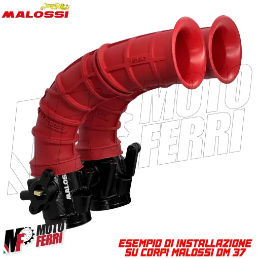 MF7416 Cornetti Aspirazione per Corpo Farfallato Malossi MHR Yamaha TMax 560