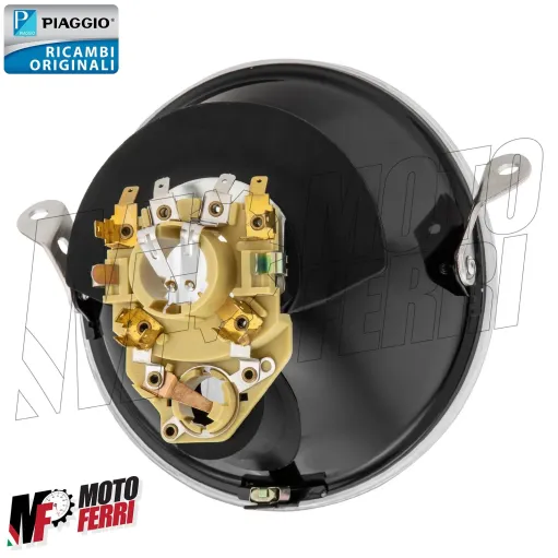 Faro Anteriore Originale Piaggio Vespa PX 125 150 200 Arcobaleno in Vetro