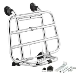 MF2787 Portapacchi Anteriore Vespa Primavera Sprint 50 125 150 Originale Cromato