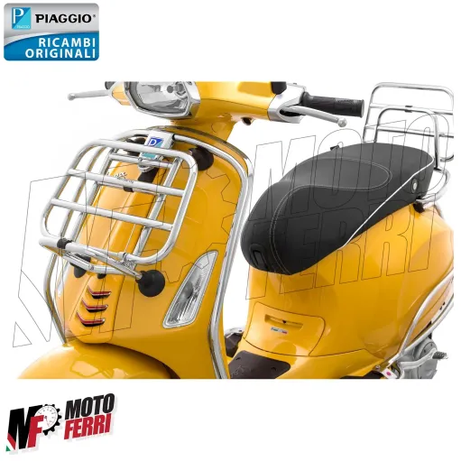 MF2787 Portapacchi Anteriore Vespa Primavera Sprint 50 125 150 Originale Cromato