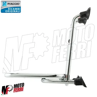 MF2787 Portapacchi Anteriore Vespa Primavera Sprint 50 125 150 Originale Cromato