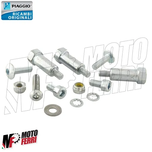 MF3047 Portapacchi Anteriore Cromo Originale Piaggio Vespa 125 250 300 GTS GT GTV Super Sport dal 2003 al 2018