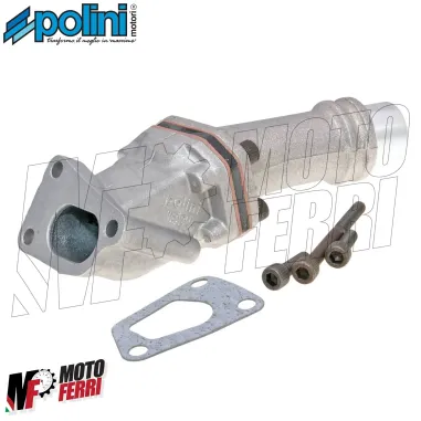 MF1096 COLLETTORE 24 POLINI CARBURATORE MONOLAMELLARE 3 FORI VESPA PK 125 S XL