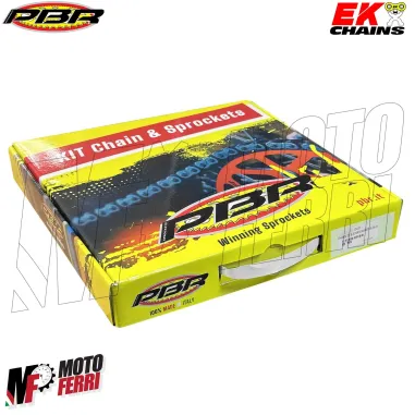 MF7420 Kit Catena Corona 50 Pignone 16 Honda XL 125 R Paris Dakar 125 1983/1991