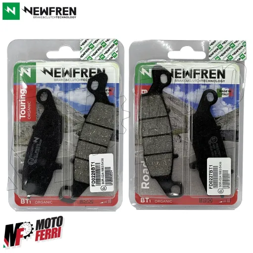 MF4065 Pastiglie Freno Anteriori Newfren per Kawasaki Z750 / S dal 2004 al 2006