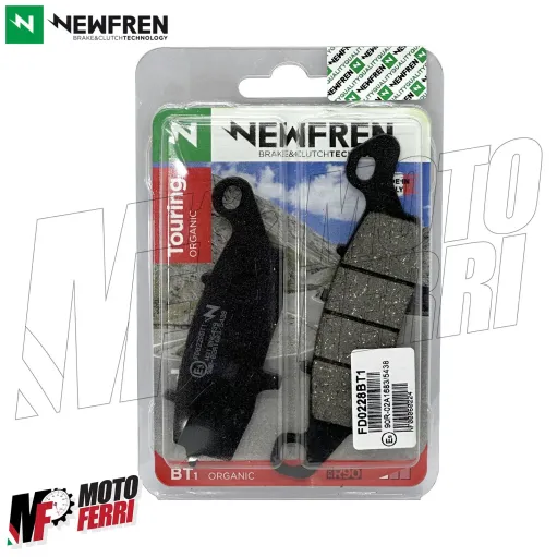 MF4065 Pastiglie Freno Anteriori Newfren per Kawasaki Z750 / S dal 2004 al 2006