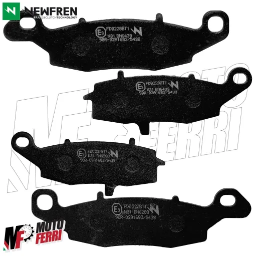 MF4065 Pastiglie Freno Anteriori Newfren Suzuki SV 650 / S / X dal 1999 al 2020