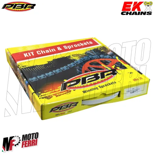 MF7425 Kit PBR Trasmissione Corona 46 Pignone 13 Catena 428 Benelli Leoncino 125