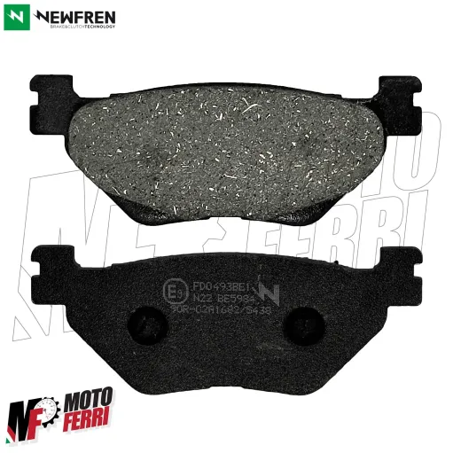 MF7426 Pastiglie Freno Anteriore Posteriore Newfren Yamaha TMax 560 2020 / 2026