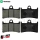 MF7426 Pastiglie Freno Anteriore Posteriore Newfren Yamaha TMax 530 2012 / 2019
