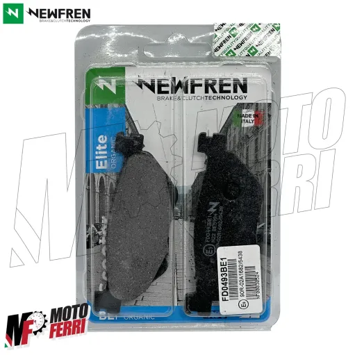 MF7426 Pastiglie Freno Anteriore Posteriore Newfren Yamaha TMax 530 2012 / 2019