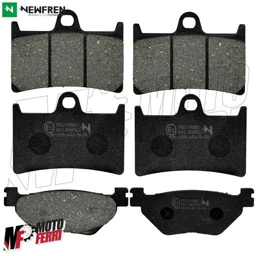 MF7426 Pastiglie Freno Anteriore Posteriore Newfren Yamaha TMax 530 2012 / 2019