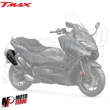 MF1420 Protezione Copri Marmitta Superiore Yamaha TMax 530 560 dal 2017 al 2026