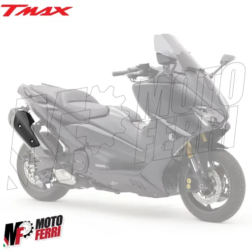 MF1420 Protezione Copri Marmitta Superiore Yamaha TMax 530 560 dal 2017 al 2026