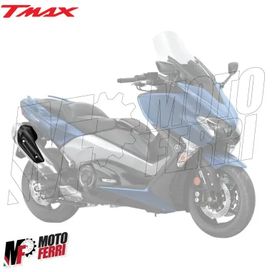 MF1420 Protezione Copri Marmitta Superiore Yamaha TMax 530 560 dal 2017 al 2026